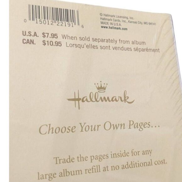 Hallmark Self-Adhesive Pages (AR6555) Large 3-Ring & Post-Bound Albums 3 packs - Picture 3 of 4